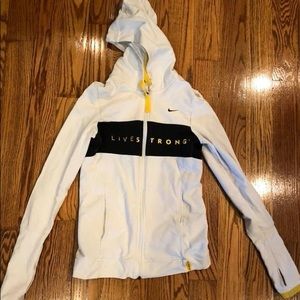Livestrong Nike Compression Athletic Jacket